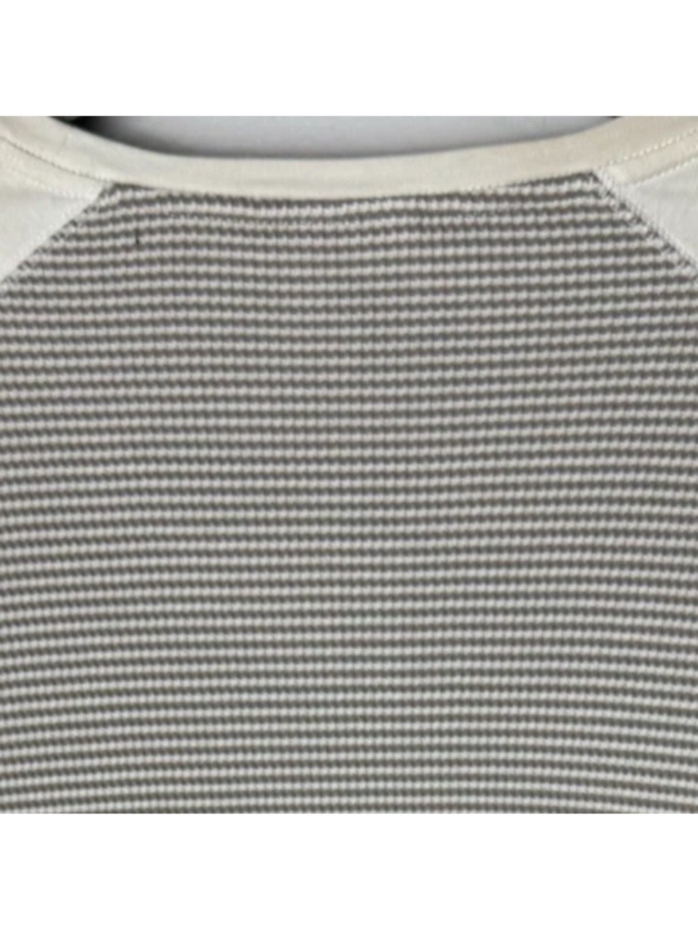 Columbia Women's Cream & Gray Waffle Knit Long-Sleeve Tee - Picture 6 of 7